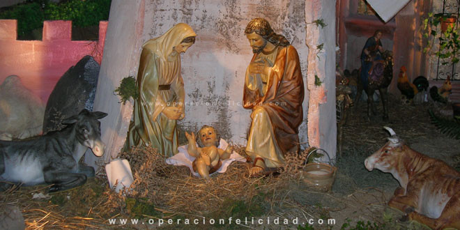 Foto figuras Nacimiento - Belén Navidad