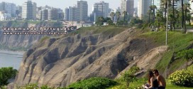 Peru - Vista de la ciudad desde el Parque